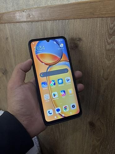 8 plus: Redmi, Redmi 13C, Б/у, 256 ГБ, цвет - Черный, 2 SIM — 2