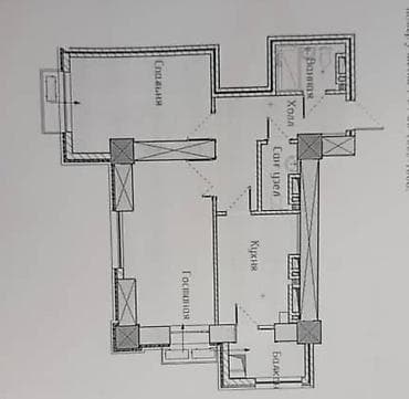 2 комнаты, 59 м², Элитка, 5 этаж, Готовая ПСО (под самоотделку)