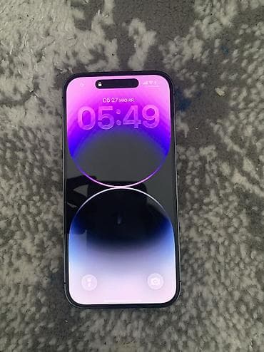 IPhone 14 Pro, Б/у, 256 ГБ, Защитное стекло, Чехол, Коробка, В рассрочку, 100 %