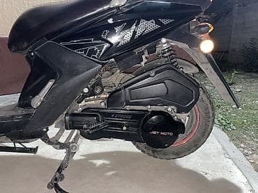 обменяю на мотоцикл: Скутер Самурай Jet Moto, черный цвет. Характеристики и оснащение: - — 2