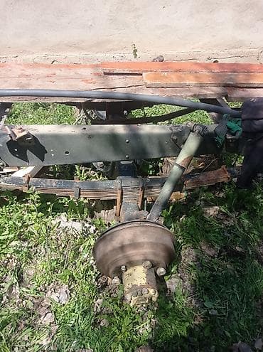 накладка на глушитель: Рама ГАЗ — 4