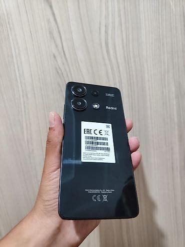 Redmi, Redmi Note 13, Б/у, 128 ГБ, цвет - Черный, 1 SIM, 2 SIM