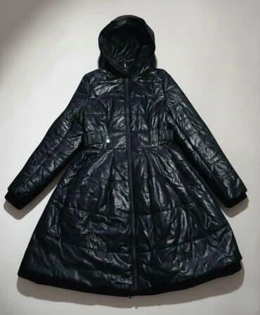 Пуховик, Длинная модель, Китай, С поясом, Приталенная модель, M