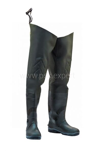 забродные сапоги: Сапоги ПВХ рыбацкие Высокие (до бедер) болотные сапоги универсального — 1