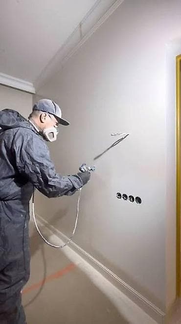 Покраска стен, Покраска потолков, Покраска окон, На масляной основе, На водной основе, Больше 6 лет опыта