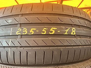 Шины 235 / 55 / R 18, Лето, Б/у, 1 шт, Германия, Continental