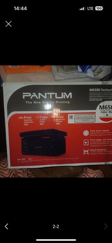 принтер epson tx650: Монохромное лазерное многофункциональное устройство Pantum M6500 — 4