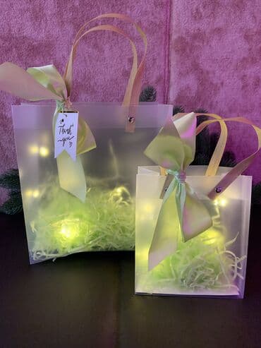 ювелирные инструмент: Подарочные пакеты💞 Маленькие и большие Маленькие 14x7x15,6 ЦЕНА 100 в — 6