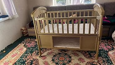 stokke люлька: Детская кровать трансформер, Другой тип, цвет - Бежевый — 1