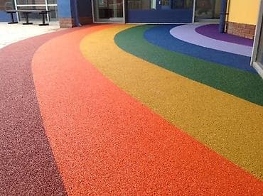 дошка: Покрытия из резиновой крошки для детских и спортивных площадок - Тип — 3