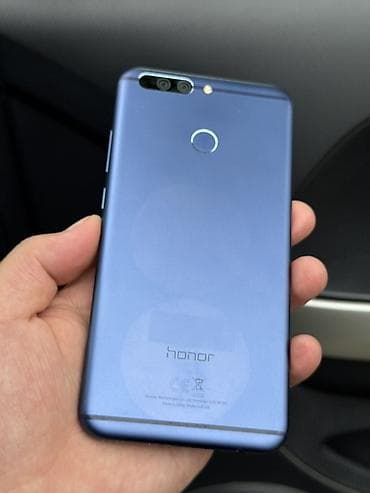 петличка для микрофона: Honor 8 Pro, Б/у, 64 ГБ, цвет - Синий, 2 SIM — 2