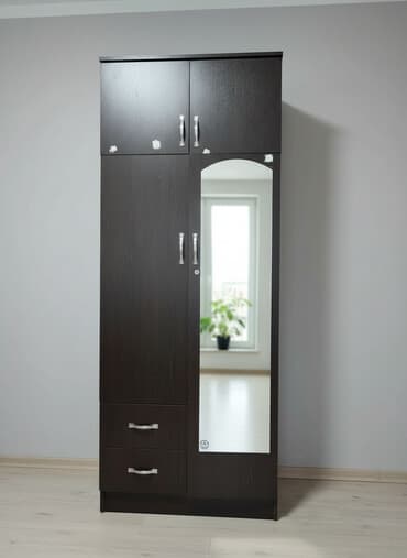 большой шифоньер: Шкаф для одежды, Прямой, ЛДСП — 1