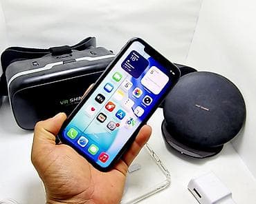 айфон телефон 11: IPhone 11, Б/у, 64 ГБ, Черный, Зарядное устройство, 100 % — 5