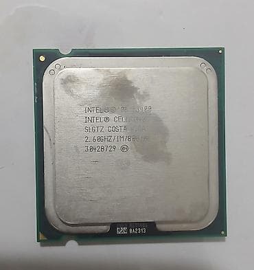 Процессоры: Процессор, Б/у, Intel Celeron, 2 ядер, Для ПК — 1