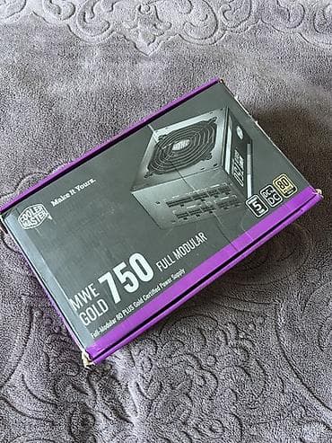 Cooler Master MWE Gold 750 Full Modular (80+ Gold) 💰 Цена: 2700 сом