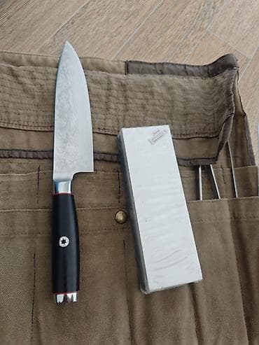 metta samurai: Шеф нож из дамасской стали. 67 слоев стали покупал в апреле этого за — 1