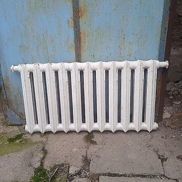 прием радиатора: Чугунные батареи Б/у, Количество секций: 11 шт, Высота: 57 см, Тип подключения: Боковое — 1