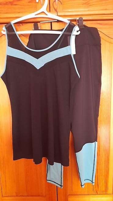 nike tech: Тайтсы, цвет - Черный, 4XL — 1