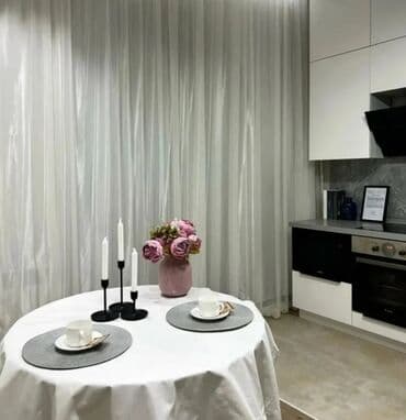 аренда квартир бишкек учкун: 1 бөлмө, Душ кабинасы, Жаздык, жууркан-төшөк каптары, Кондиционер — 3