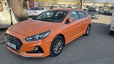 детские машыны: Hyundai Sonata, оранжевый седан (рестайлинг) Сдаю в аренду под такси — 2