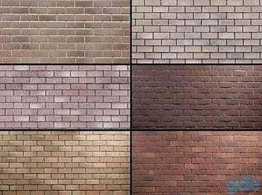 Фасадная плитка хауберк, хауберг декор фасада материал для фасада