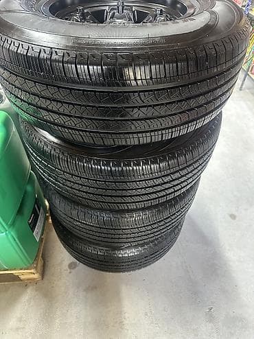 Шиналар жана дисктер: Дөңгөлөктөр монтажда 265 / 70 / R 16, Жай, Жаңы, Комплект, Жол тандабастар (АТ/МТ), Куйма, тешиктери - 6 — 7
