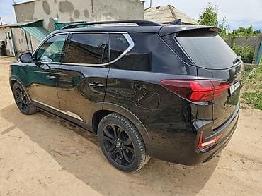 red cell: SsangYong Rexton, черный SUV - Кузов: 5‑дверный внедорожник — 7