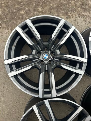 разноширокие: Литые Диски R 21 BMW, Комплект, отверстий - 5, Б/у — 6