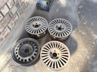 шины 17 зима: Литые Диски R 15 Пара, отверстий - 5, Б/у — 2