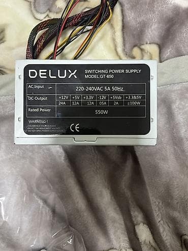 ноутбуки apple: Блок питания, Delux, 550 Вт, 550 Вт — 2