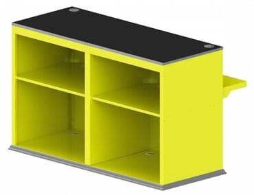 кассовое оборудование для магазина: Кассовый бокс - модель Контра Ширина бокса	640 Высота бокса	930 — 2