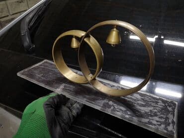дом на кольцах: Продаю свадебные кольца для украшения автомашины, свадебного кортежа — 3