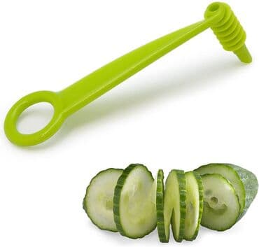 дисковой нож: Нож-декоратор для спиральной нарезки, нож для фигурной резки — 1