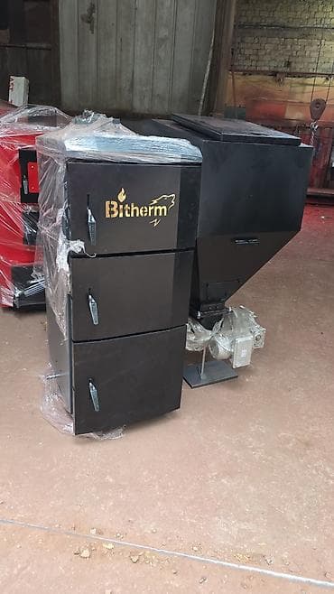 умный котёл: Твердотопливный котёл Новый, Бренд: Bitherm, Для дома, Тип управления: Автоматический — 1