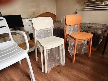 Пластиковые стулья для дома, террасы и кафе — несколько современных