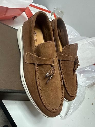 лоро пяна: Лоферы, 36, Loro Piana, Новый, цвет - Коричневый, Самовывоз, Платная доставка — 1