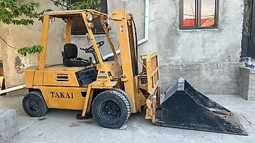 Погрузчик, Komatsu, Колесный, Вилочный — 1