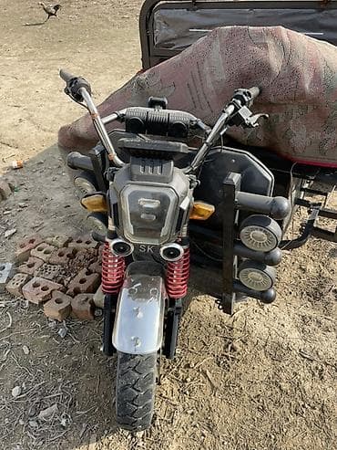 nmax скутер: СРОЧНО СРОЧНО ‼️ Грузовой электроскутер-трицикл Skillmax с бортовой — 1