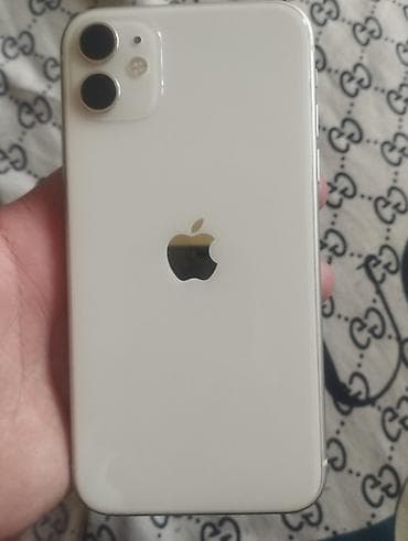 icloud iphone: IPhone 11, Б/у, Белый, Чехол, Кабель, Стилус, 82 % — 2