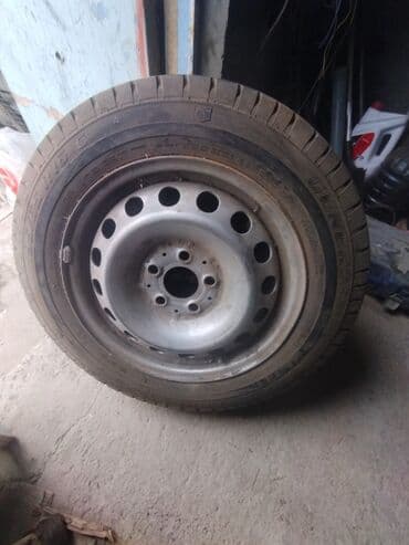 диски от опеля на ваз: Колеса в сборе 170 / 70 / R 14, Всесезонная, Б/у, Запаска, Легковые, Железные, отверстий - 4 — 6