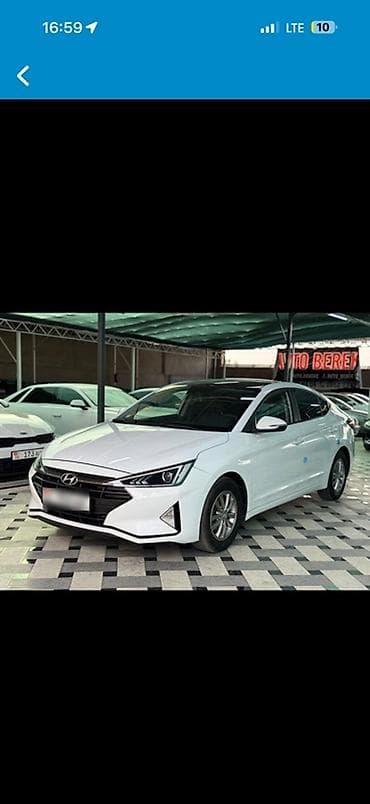 byd e9: Hyundai Elantra: 2019 г., 1.6 л, Автомат, Бензин, Седан — 1