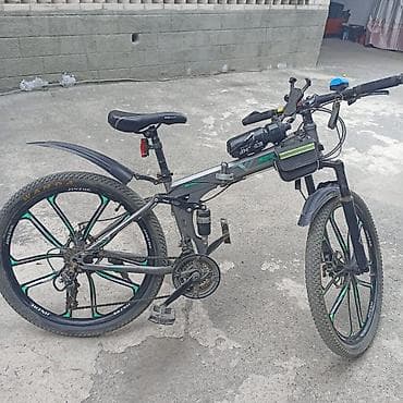 Складной горный велосипед 26" Основные характеристики: - Рама — 2