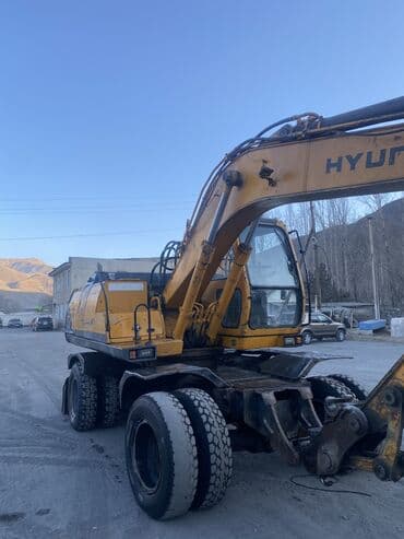 железные диски на авто: Экскаватор, Hyundai, 2003 г., Колесный — 6