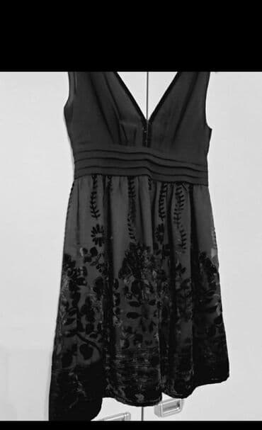 платья из панбархата на шифоне: Платье чёрное шифоновое,отделка бархат, очень стильное и нарядное,на — 1