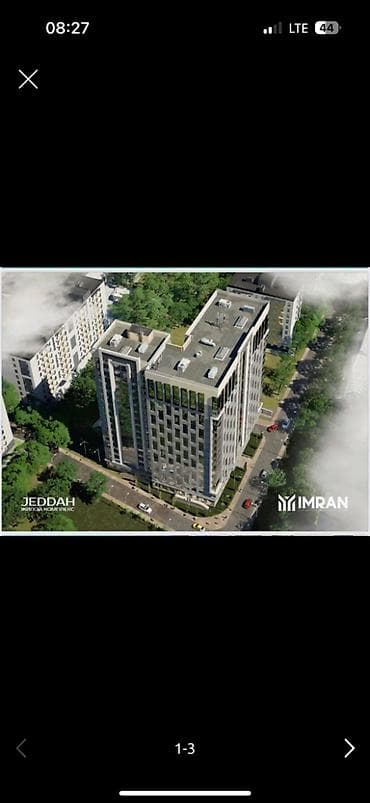 gala group: 2 комнаты, 54 м², Элитка, 12 этаж, Готовая ПСО (под самоотделку) — 1