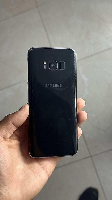 Samsung Galaxy S8, Б/у, 64 ГБ, цвет - Черный, 2 SIM