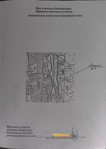 Жер тилкелерин сатуу: 20 соток, Бизнес үчүн, Кызыл китеп — 3