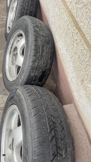 авто лизинг ош: Колеса в сборе 185 / 70 / R 14, Лето, Комплект, Легковые, Литые, отверстий - 4 — 2