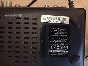 Проекторлор: Смарт ТВ приставка World Vision T55D не рабочая, пульт рабочий Пульт — 5