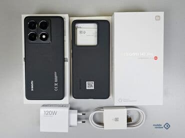 Xiaomi, 14T Pro, Новый, 256 ГБ, цвет - Черный, eSIM, 2 SIM